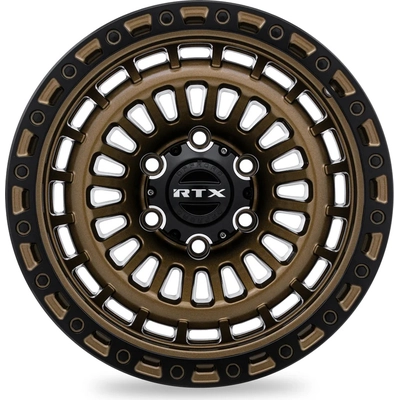 Moab Bronze with Satin Black Lip Wheel by RTX (18x9 0mm) pa2