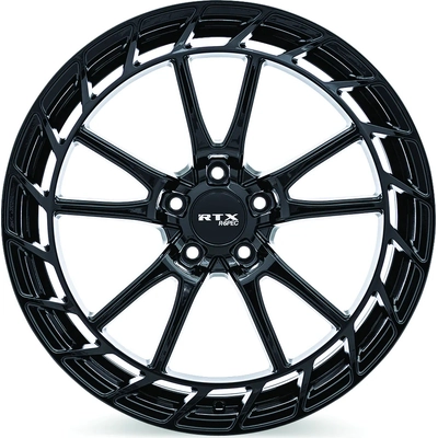 RS05 Gloss Black Wheel by RTX (19x8 40mm) pa2