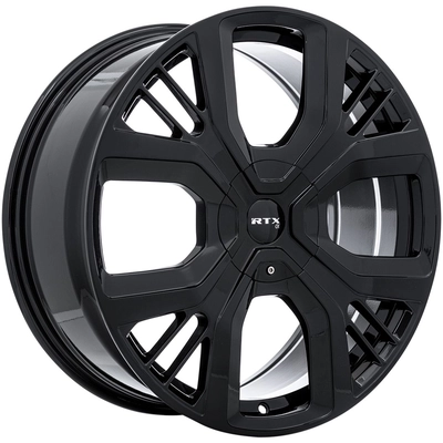 PS01 Gloss Black Wheel by RTX (20x8 45mm) pa1