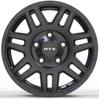Adventure (5 Lugs) Satin Black Wheel by RTX (16x6 45mm) pa2