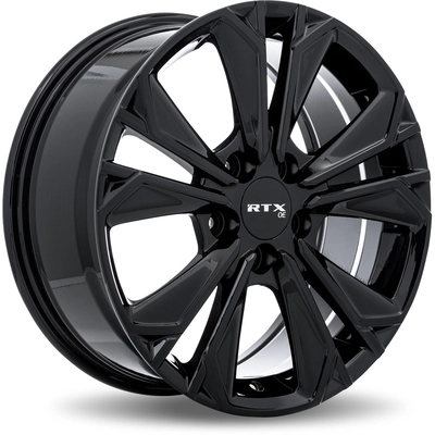 HD01 Gloss Black Wheel by RTX (17x7.5 45mm) pa1