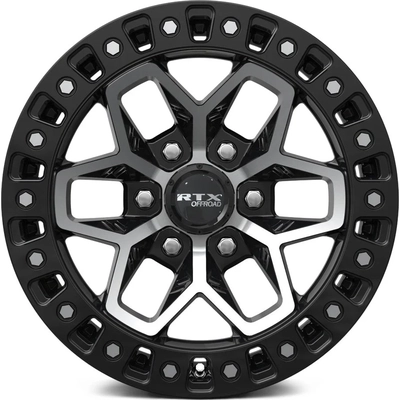 Zion Gloss Black Machined Wheel by RTX (20x9 20mm) pa3