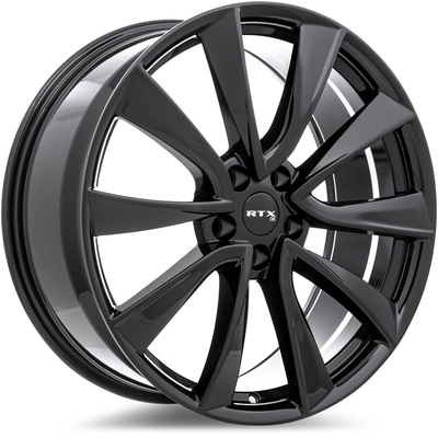 TS01 Gloss Black Wheel by RTX (19x8.5 35mm) pa1