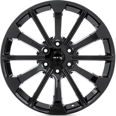 FD02 Gloss Black Wheel by RTX (18x9 30mm) pa1