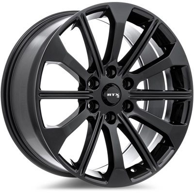FD02 Gloss Black Wheel by RTX (18x9 30mm) pa3