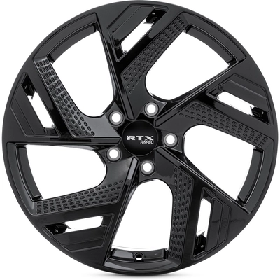 RS09 Gloss Black Wheel by RTX (18x8 40mm) pa3