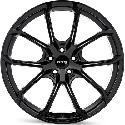 MC01 Gloss Black Wheel by RTX (20x10 19mm) pa2