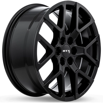 GM02 Gloss Black Wheel by RTX (18x8 35mm) pa1