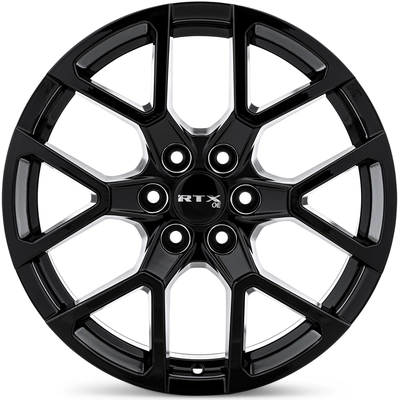 GM02 Gloss Black Wheel by RTX (20x8.5 35mm) pa1