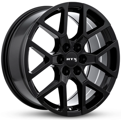 GM02 Gloss Black Wheel by RTX (20x8.5 35mm) pa2