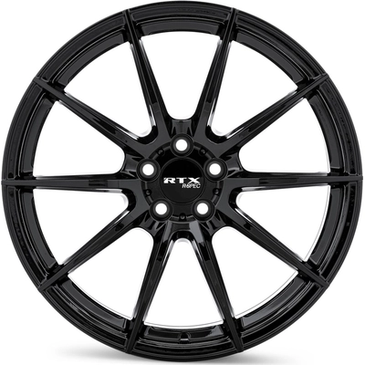 RS03 Gloss Black Wheel by RTX (17x7.5 40mm) pa2