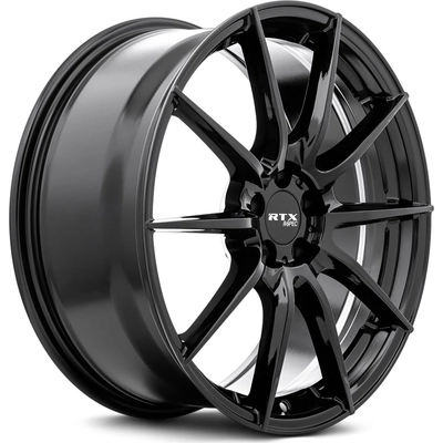 RS03 Gloss Black Wheel by RTX (18x8 40mm) pa1