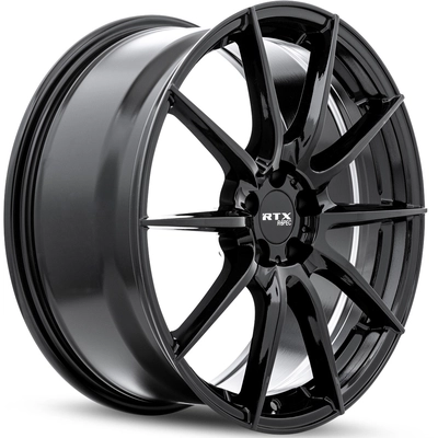 RS03 Gloss Black Wheel by RTX (18x8 40mm) pa2