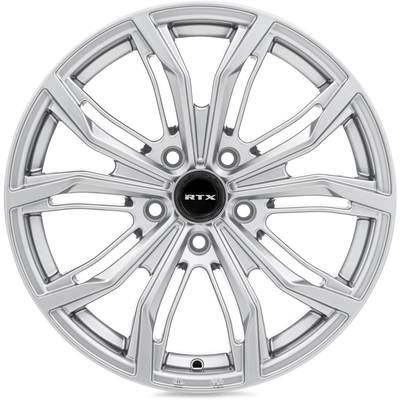 Black Widow Hyper Silver Wheel by RTX (17x7.5 42mm) pa1