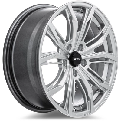 Black Widow Hyper Silver Wheel by RTX (18x8 42mm) pa1