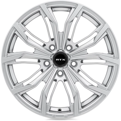 Black Widow Hyper Silver Wheel by RTX (18x8 42mm) pa2