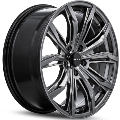 Black Widow Hyper Black Wheel by RTX (18x8 42mm) pa1