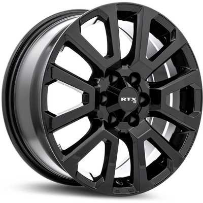NI01 Gloss Black Wheel by RTX (17x7.5 30mm) pa2