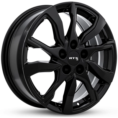 GM07 Gloss Black Wheel by RTX (17x7 40mm) pa1