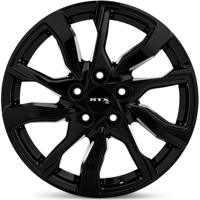GM07 Gloss Black Wheel by RTX (18x7 42mm) pa3