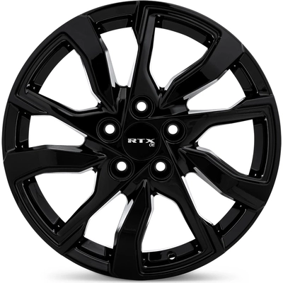 GM07 Gloss Black Wheel by RTX (19x7.5 45mm) pa2