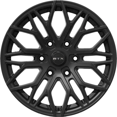 D01 (6 Lugs) Gloss Black Wheel by RTX (20x9 40mm) pa2