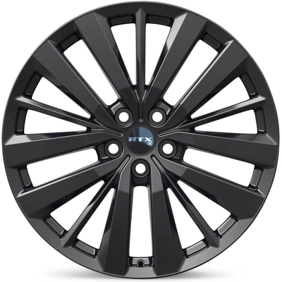 NI02 Gloss Black Wheel by RTX (18x8 45mm) pa1