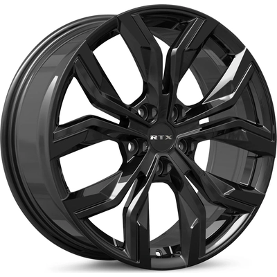 Venom Gloss Black Wheel by RTX (19x8 45mm) pa1