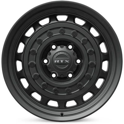 Crusader Satin Black Wheel by RTX (17x9 -12mm) pa2