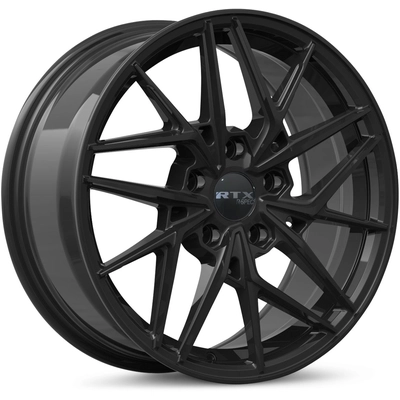RS11 Gloss Black Wheel by RTX (18x8 42mm) pa2