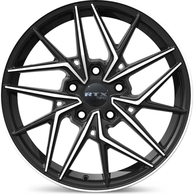 RS11 Gloss Black Machined Wheel by RTX (17x7 42mm) pa2