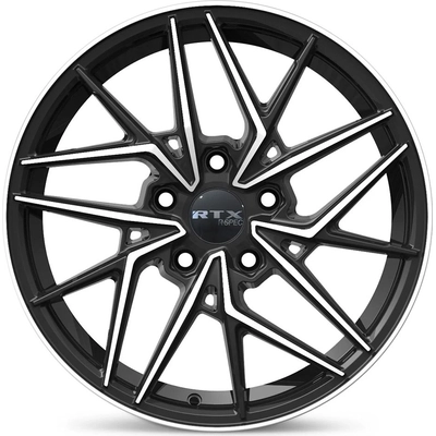 RS11 Gloss Black Machined Wheel by RTX (20x8.5 38mm) pa2