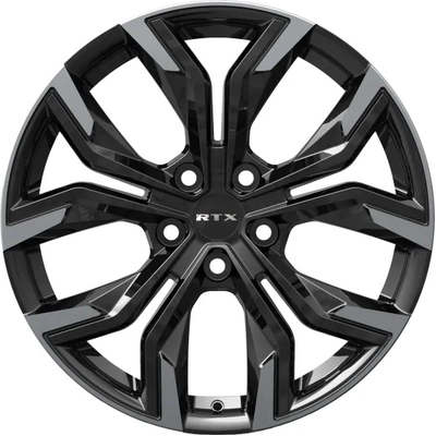 Venom Gloss Black Machined Wheel by RTX (18x7.5 48mm) pa2