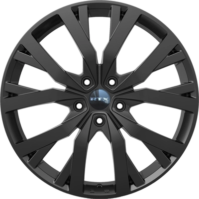 VW02 Gloss Black Wheel by RTX (20x8 35mm) pa2