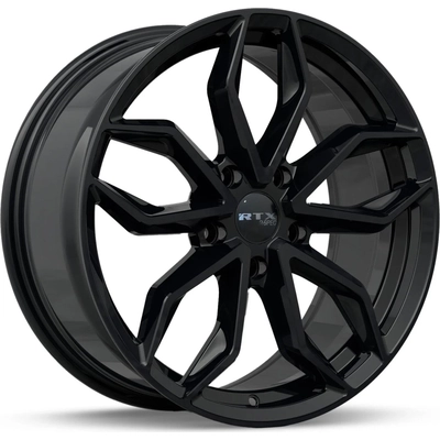 Corsa Gloss Black Wheel by RTX (19x8 45mm) pa1