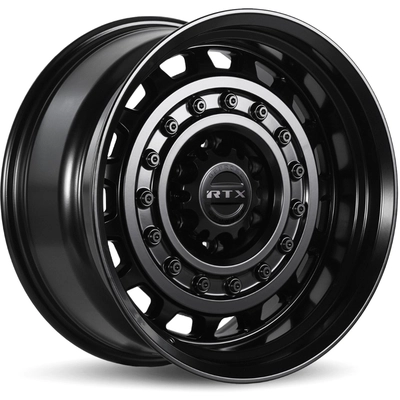 Crusader Satin Black Wheel by RTX (18x9 0mm) pa1