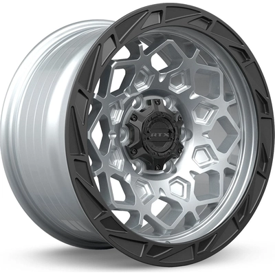 Spade Hyper Silver Black Lip Wheel by RTX (18x9 10mm) pa1