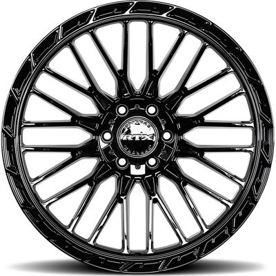 Vice Gloss Black Wheel by RTX (22x9 18mm) pa1
