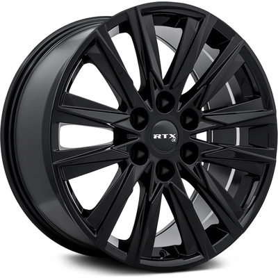 Gloss Black Wheel by RTX (18x8 15mm) pa1