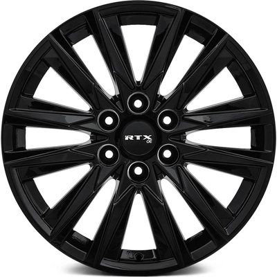 Gloss Black Wheel by RTX (18x8 15mm) pa2