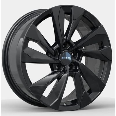 MZ03 Gloss Black Wheel by RTX (17x7 40mm) pa2