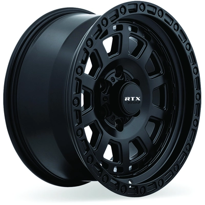 Titan Satin Black Wheel by RTX (18x9 -15mm) pa2