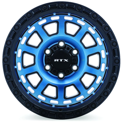 Titan Midnight Blue with Black Lip Wheel by RTX (18x9 -15mm) pa2