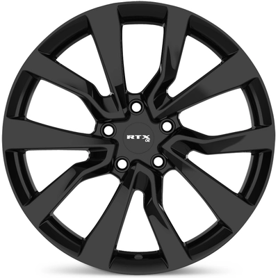 TS04 Gloss Black Wheel by RTX (18x8 35mm) pa2