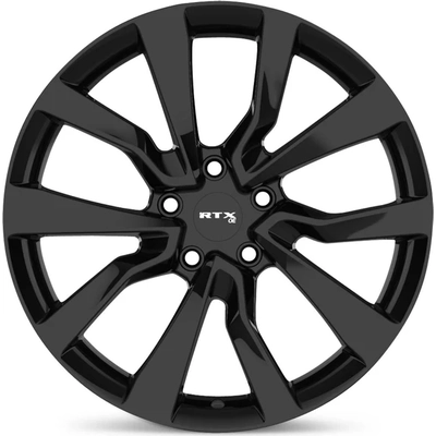 TS04 Gloss Black Wheel by RTX (19x9.5 45mm) pa2