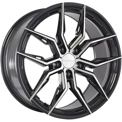 ELEGANZA Gloss Black - Machined Face Wheel by RUFFINO (18x8 45mm) pa31