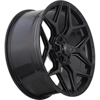 XPLORER Gloss Black Wheel by RUFFINO HARD (22x9.5 15mm) pa2