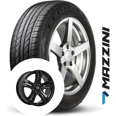 MAZZINI ALL season tire mounted on alloy wheel (195/65R15) pa1