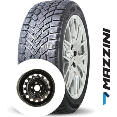 MAZZINI WINTER tire mounted on steel wheel (185/60R15) pa1