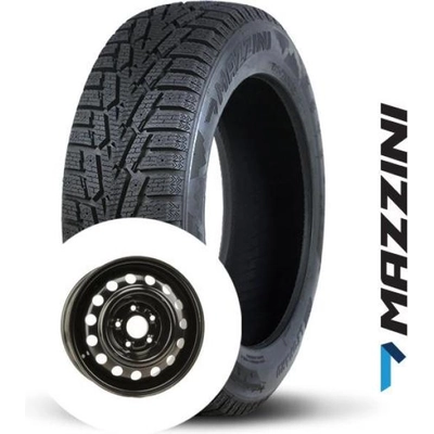 MAZZINI WINTER tire mounted on steel wheel (205/65R15) pa1